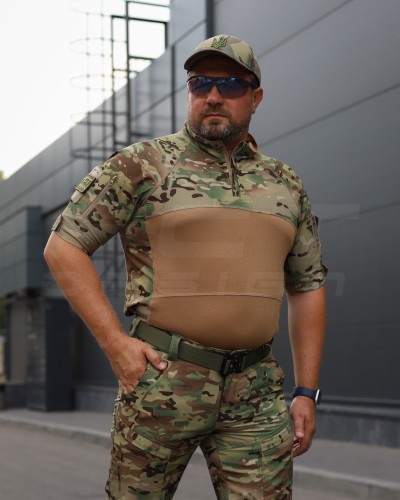 Убакс Страйкер тактична бойова сорочка мультикам короткий рукав  44 44