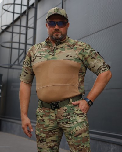 Убакс Страйкер тактична бойова сорочка мультикам короткий рукав  44 44