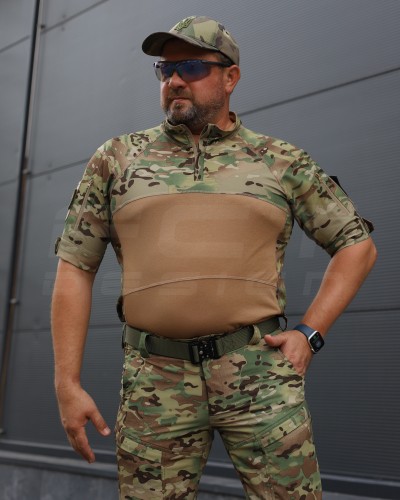 Убакс Страйкер тактична бойова сорочка мультикам короткий рукав  44 44