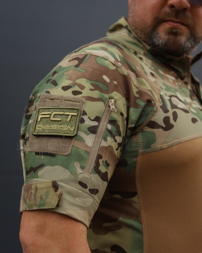 Убакс Страйкер тактична бойова сорочка мультикам короткий рукав  44 44