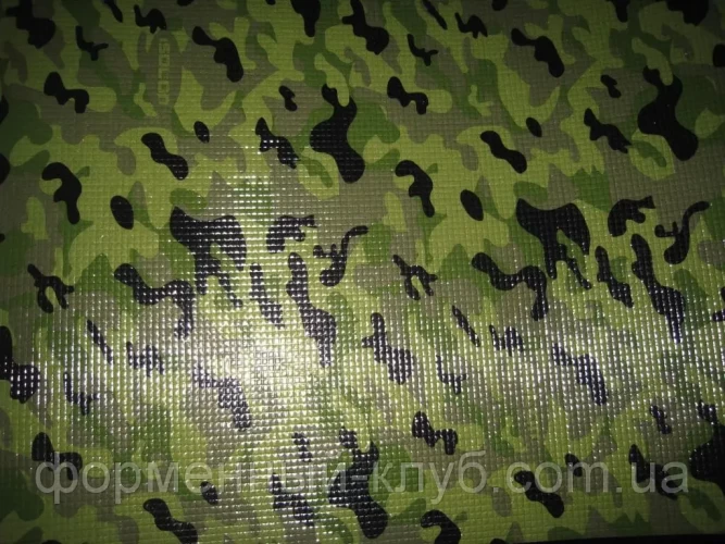 Килимок туристичний (каремат 10 мм) камуфльований подвійний 1800х550х8  1800х550х8
