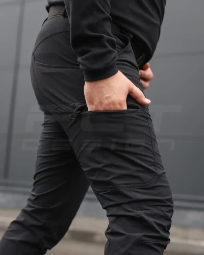 Штани тактичні зимні мілітарі Урбан баланс чорні  42 42