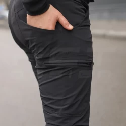 Штани тактичні зимні мілітарі Урбан баланс чорні