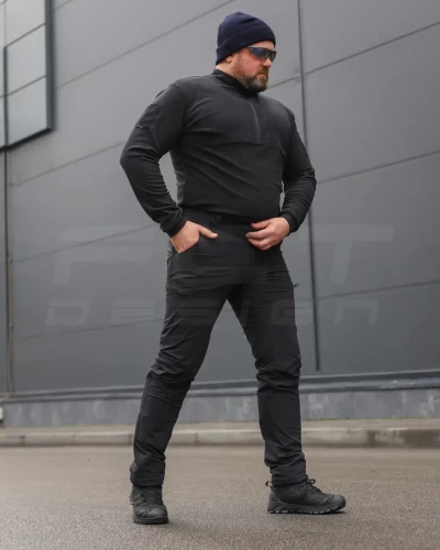 Штани тактичні зимні мілітарі Урбан баланс чорні  42 42