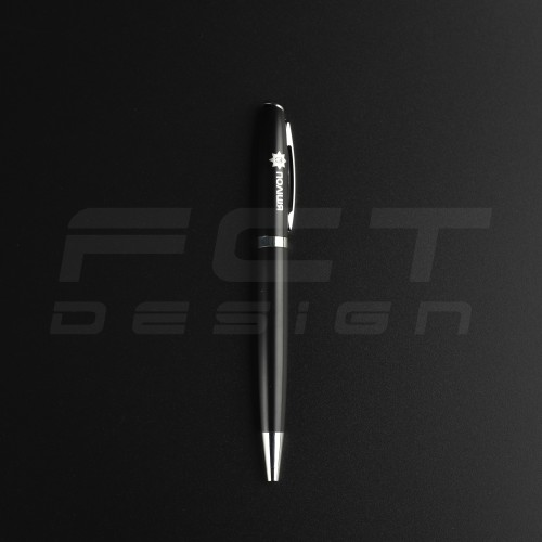 Ручка кулькова чорна з емблемою Поліції