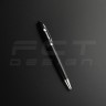 Ручка кулькова чорна з емблемою Поліції
