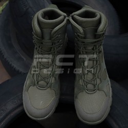 Берцы летние тактические Скиф с молнией облегченные Хаки