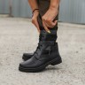 Берці жіночі тактичні літні Нато з чорної тканинної вставкою (розмір 36) 36 36