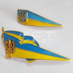 Флажок на берет большой пластик