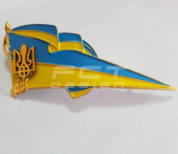 Прапорець на берет великий пластик