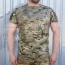 Футболка тактична Комбат з кишенею CoolPass антистатик Мультикам 44 44