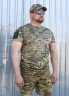 Футболка тактична Комбат з кишенею CoolPass антистатик Мультикам 44 44