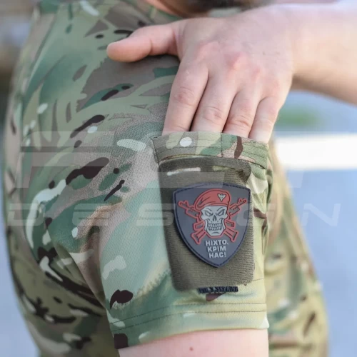 Футболка тактична Комбат з кишенею CoolPass антистатик Мультикам 44 44