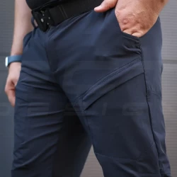 Штани тактичні зимні мілітарі Урбан баланс темно-сині