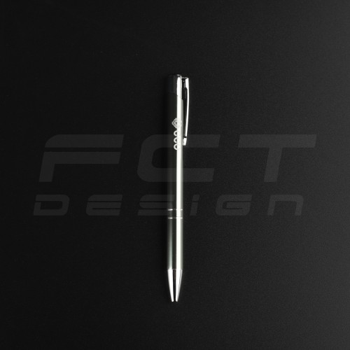 Ручка кулькова сіра з емблемою ССО