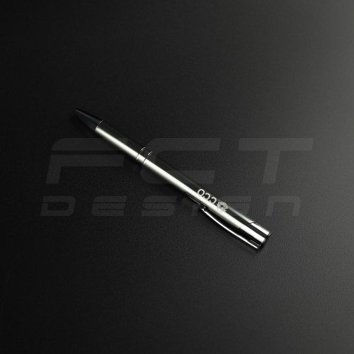 Ручка кулькова сіра з емблемою ССО