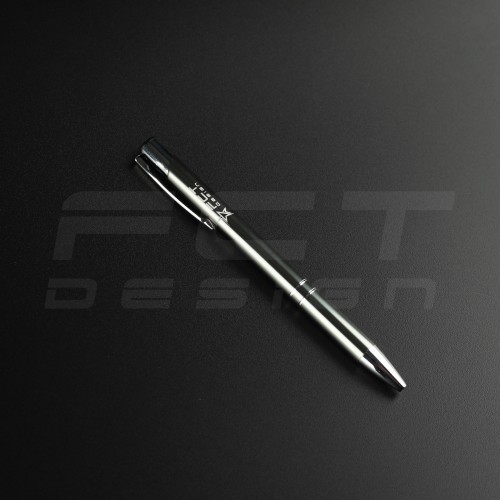 Ручка кулькова сіра з емблемою ССО