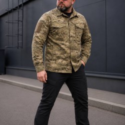 Тактическая милитари Рубашка FCT Blackbeard летняя твил мультикам