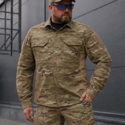 Тактическая милитари Рубашка FCT Blackbeard летняя твил мультикам