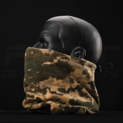 Бафф с утяжкой, шарф-труба флис Пиксель ВСУ