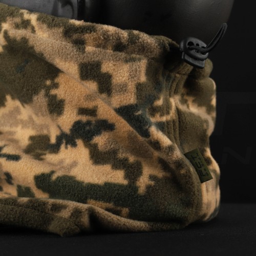 Бафф з утяжкою шарф-труба фліс піксель ЗСУ