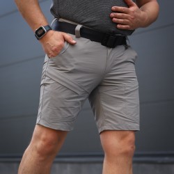 Шорты тактические летние милитари Урбан 4W Stretch серые