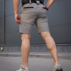 Шорты тактические летние милитари Урбан 4W Stretch серые