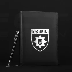 Блокнот щоденник Поліції з тисненням А5 датований на 2022 рік