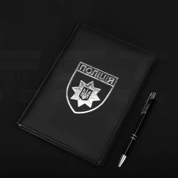 Блокнот щоденник Поліції з тисненням А5 датований на 2022 рік