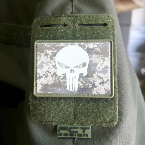 Шеврон/патч гумовий ПВХ Тризуб Україна