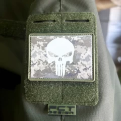 Шеврон/патч гумовий ПВХ Тризуб Україна