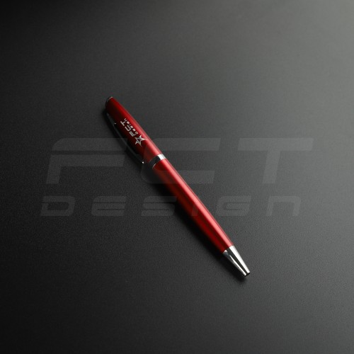 Ручка шариковая бордовая с эмблемой ДШВ 