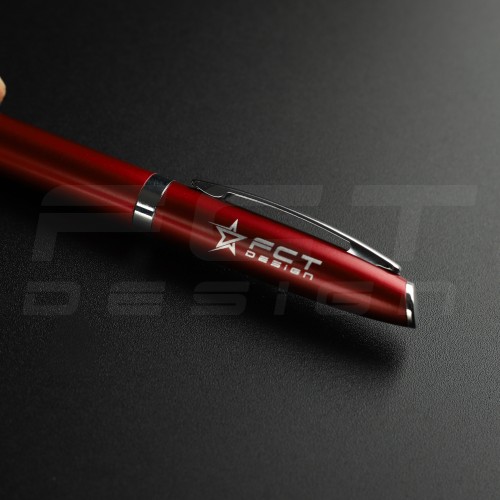 Ручка шариковая бордовая с эмблемой ДШВ 