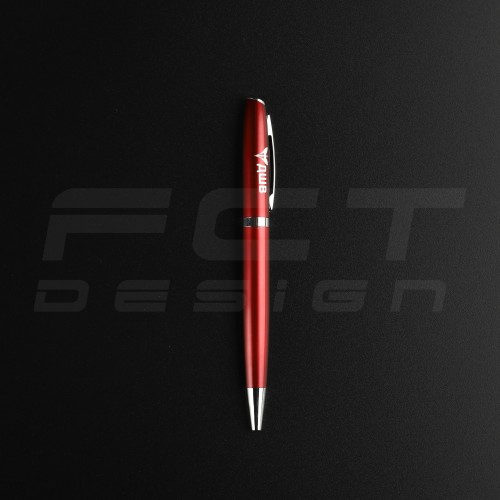 Ручка шариковая бордовая с эмблемой ДШВ 