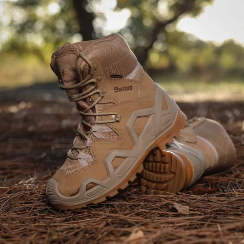 Берці тактичні Single Swords мембрана GoreTex койот 40 40