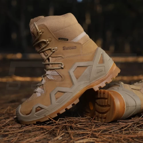 Берці тактичні Single Swords мембрана GoreTex койот 40 40