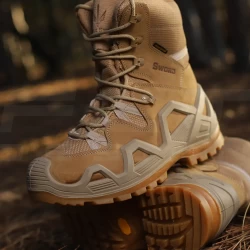 Берці тактичні Single Swords мембрана GoreTex койот