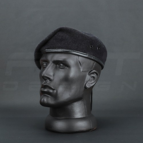 Берет ЗСУ Танкові війська крапля чорний 56 56