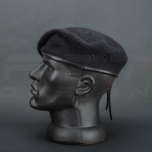 Берет ЗСУ Танкові війська крапля чорний 56 56