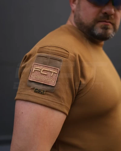 Футболка тактична Комбат з кишенею CoolPass койот 44 44