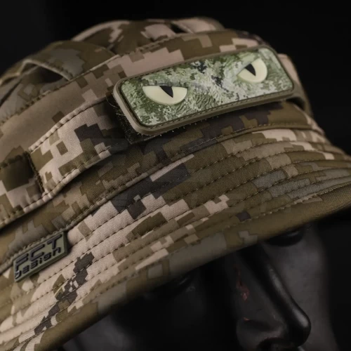 Панама тактична Софтшелл демісезонна з велкро панеллю Піксель ЗСУ 56 56