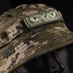 Панама тактична Софтшелл демісезонна з велкро панеллю Піксель ЗСУ