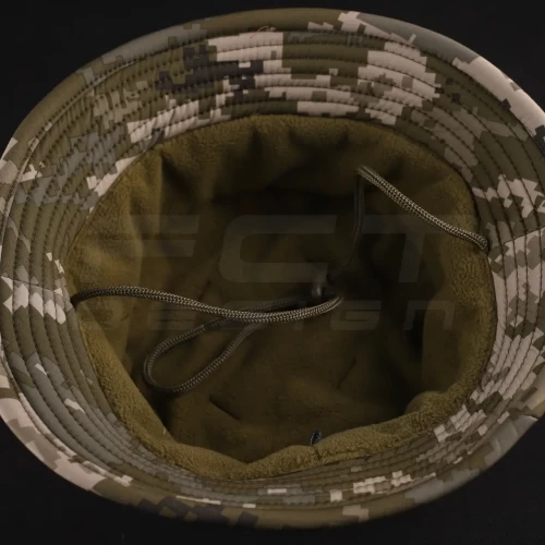 Панама тактична Софтшелл демісезонна з велкро панеллю Піксель ЗСУ 56 56