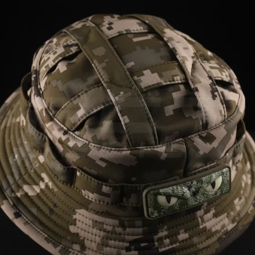 Панама тактична Софтшелл демісезонна з велкро панеллю Піксель ЗСУ 56 56