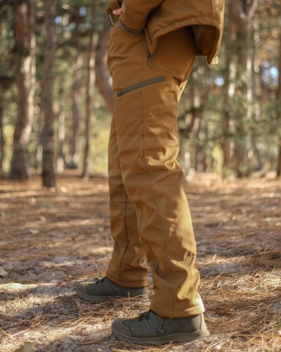Штани зимові Хантер Софтшелл Койот 40-42/3 40-42/3
