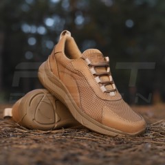 Кросівки жіночі літні Urban N-32 замша на сітці койот