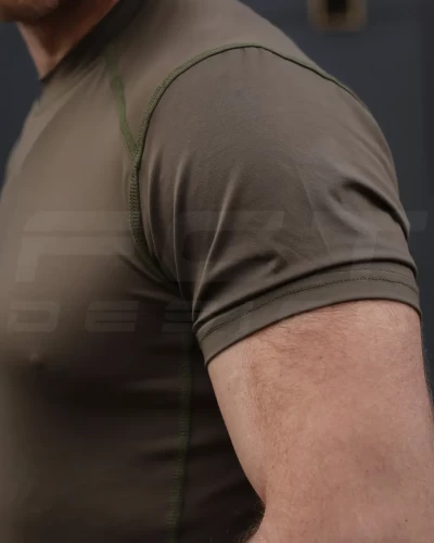 Футболка тактична джерсі стрейч хакі 44 44