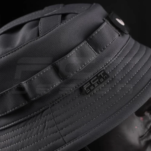 Панама тактична Софтшелл демісезонна з велкро панеллю Сіра 56 56