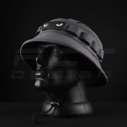 Панама тактическая Софтшелл демисезонная с велкро панелью Серая