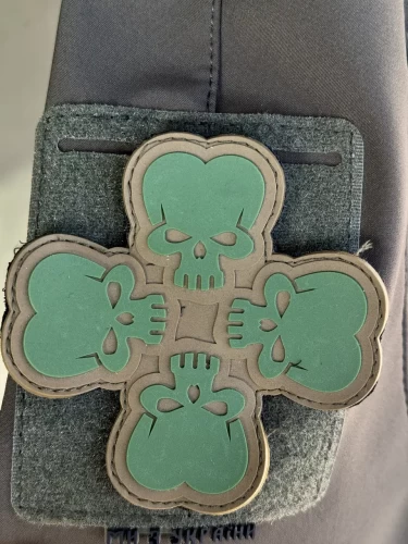 Шеврон/патч гумовий ПВХ Клевер